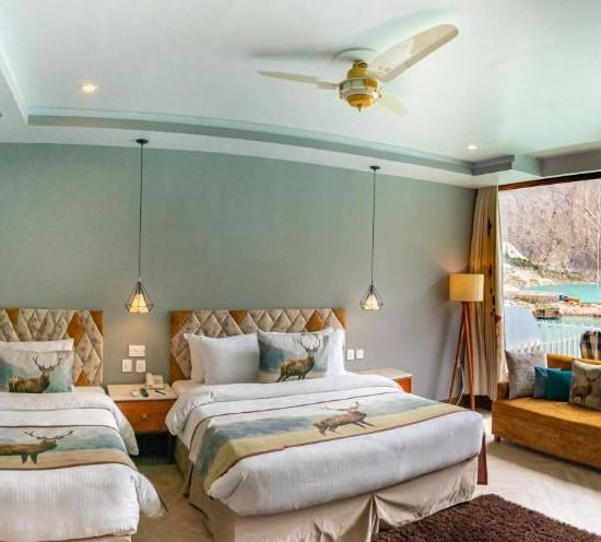 Family Double Room - Luxus Hunza Attabad Lake Resort